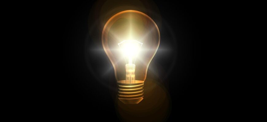 lightbulb, think, idea