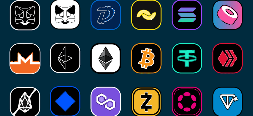 crypto, icons, cryptocurrencies, bitcoin, ethereum, banana, sushi, sushiswap, hive, tether, zcash, polygon, ton, polkadot, eos, metamask, digitbyte, monero, waves, solana, web3, underground economy, coins, crypto, crypto, ethereum, tether, metamask, metamask, solana, solana, solana, solana, solana