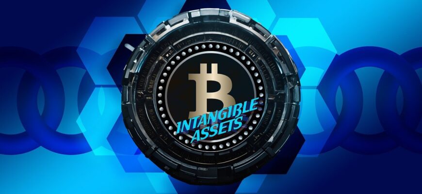 bitcoin, network, intangible assets